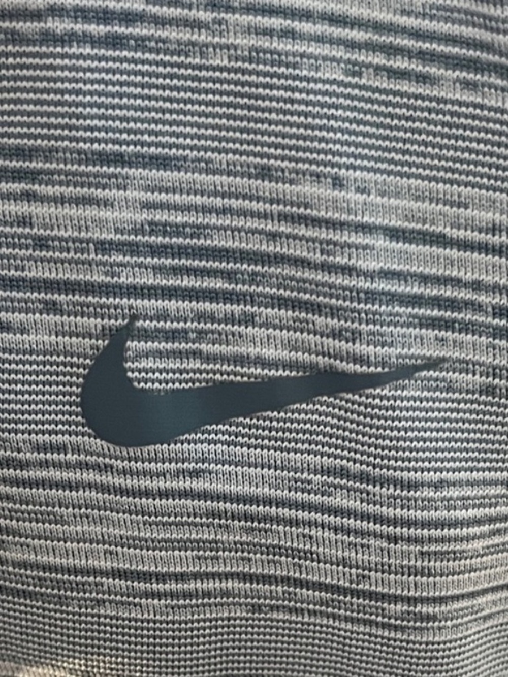 Nike Dri-FIT V-Neck Athletic Tee – Blue Gray Space Dye – Women’s Large - Picture 2 of 3